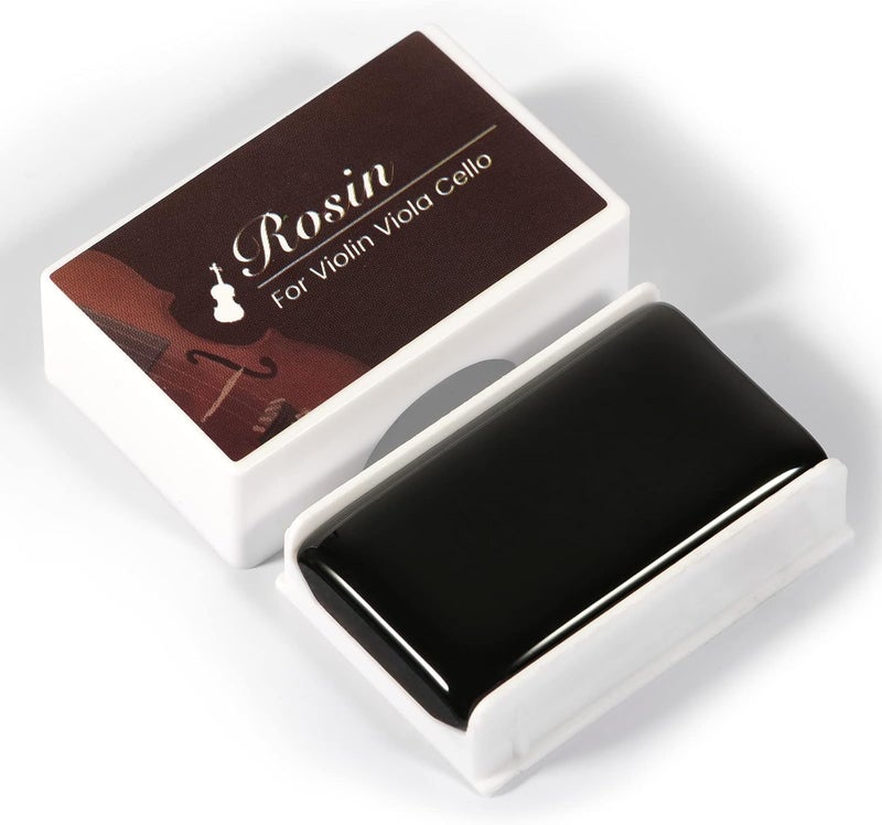 Dulphee Store Rosin, Violin Rosin [6 Pack] Cello Viola Rosin for Violin Bow, Dark Low Dust Resin, Violin Accessories by - Image 3